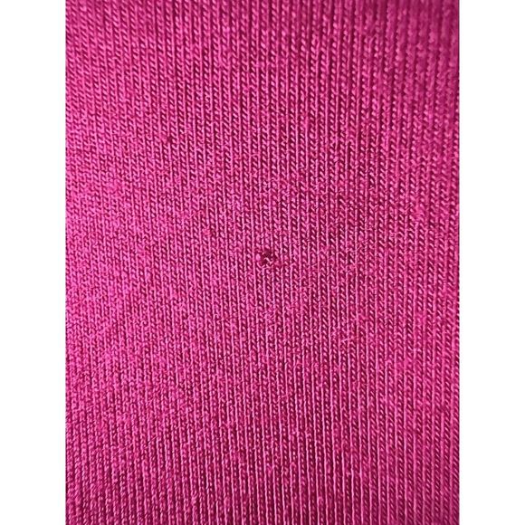 Catherines NWT Magenta Eyelet Trim Short Sleeve Dress Womens Plus Size 1X - Picture 7 of 12